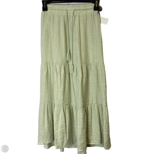 Skirt Maxi By Wonderly In Green, Size: S
