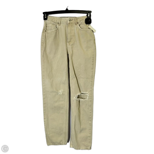 Jeans Straight By Free People In Brown, Size: 0