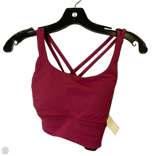 Athletic Bra By Lululemon In Pink, Size: 2