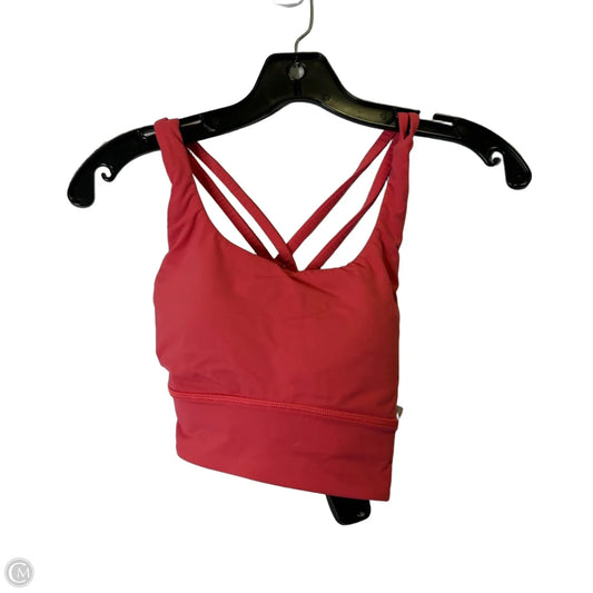 Athletic Bra By Lululemon In Pink, Size: 2