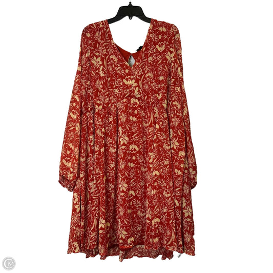 Dress Party Short By Torrid In Red, Size: 4x