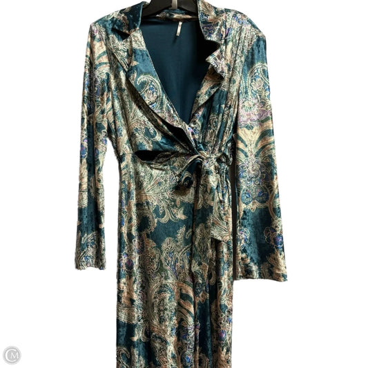 Jumpsuit By Free People In Teal, Size: S