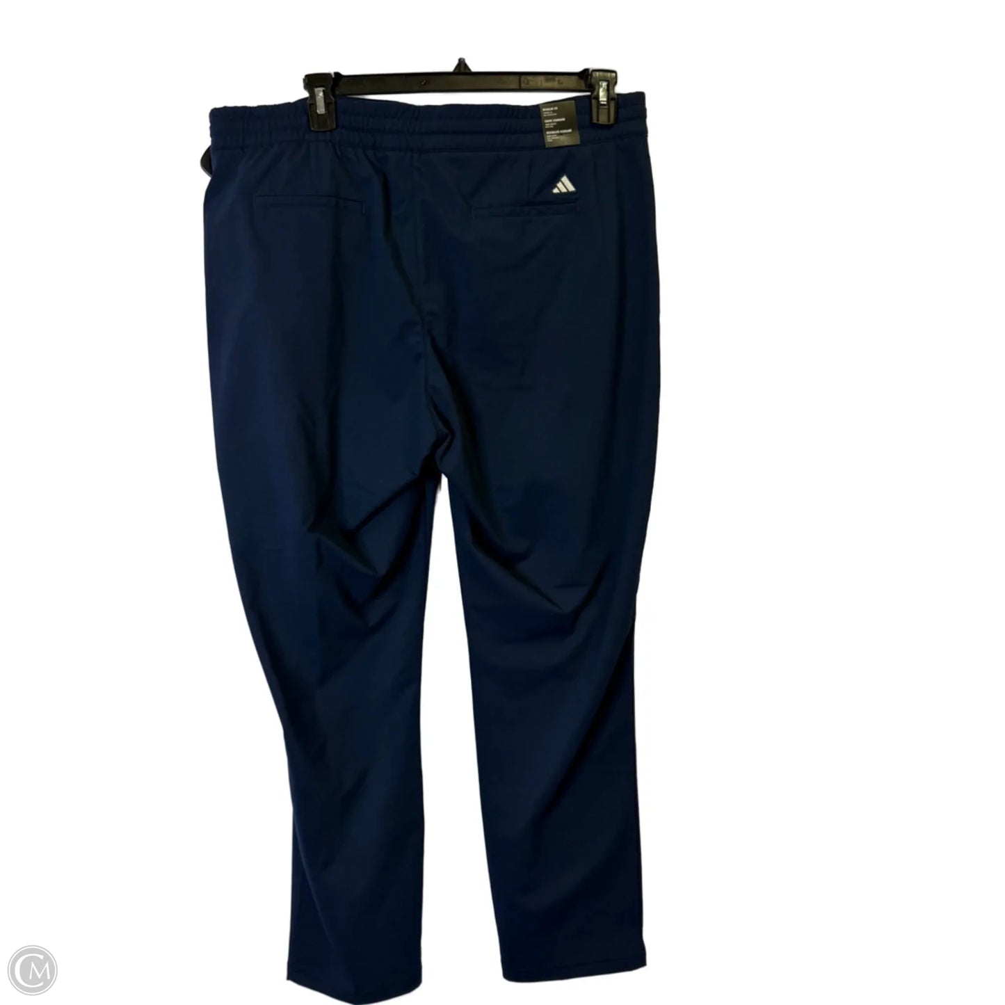 Athletic Pants By Adidas In Navy, Size: Xl