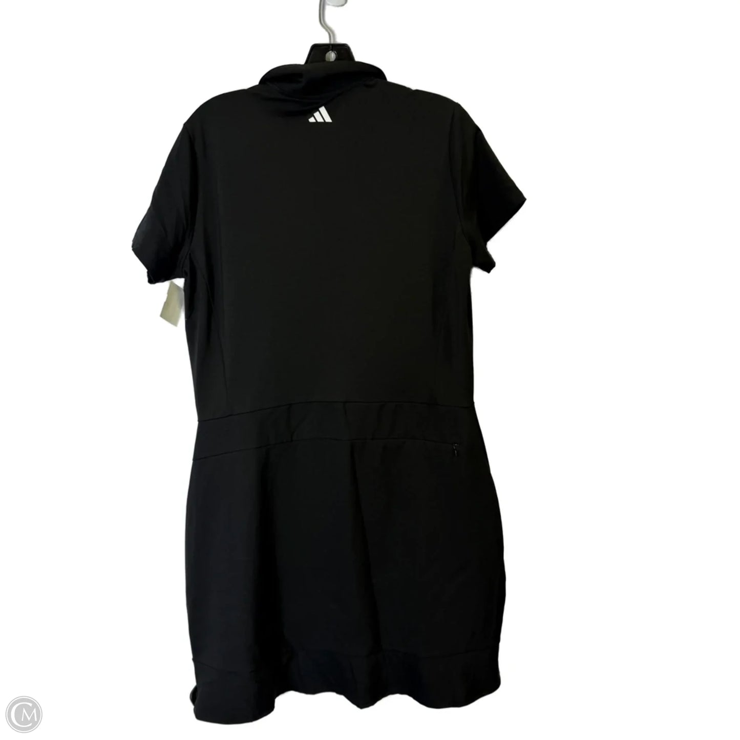 Athletic Dress By Adidas In Black, Size: L