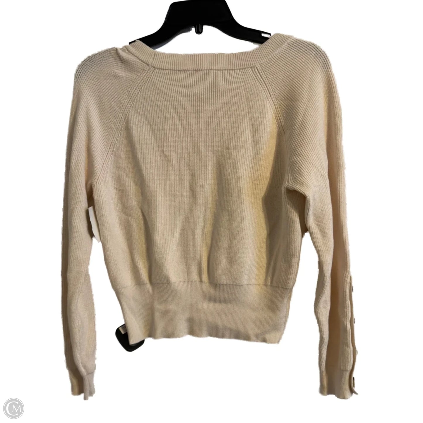 Sweater By Cyrus Knits In Cream, Size: Xs