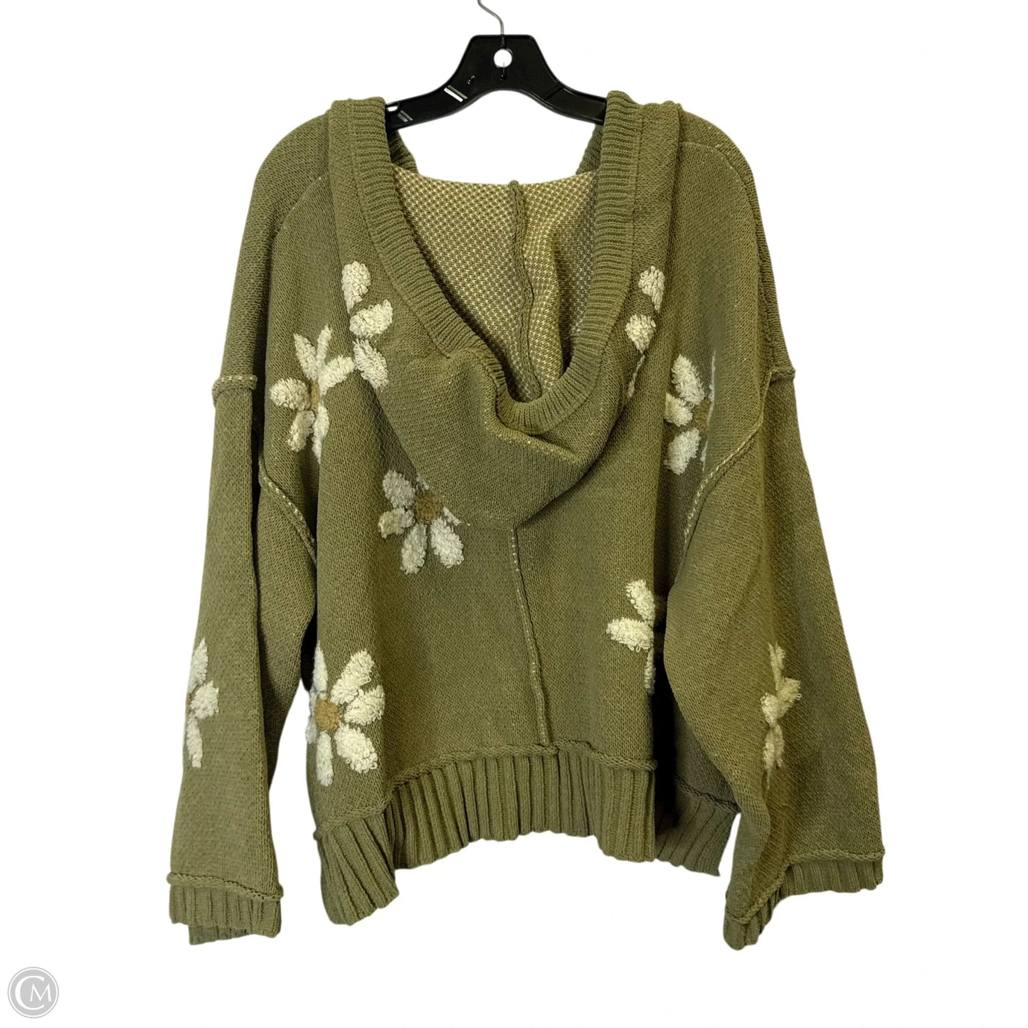 Sweater By Pol In Green, Size: L