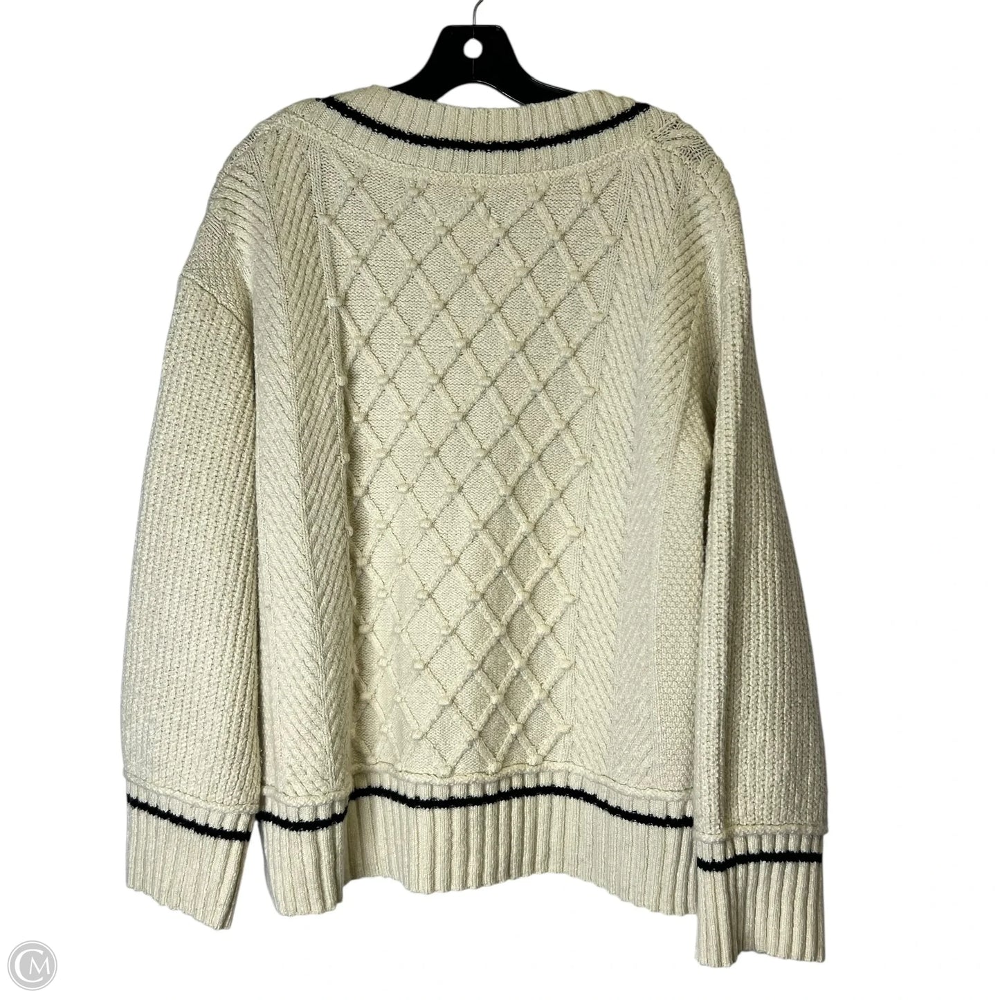 Sweater By Maeve In Cream, Size: L