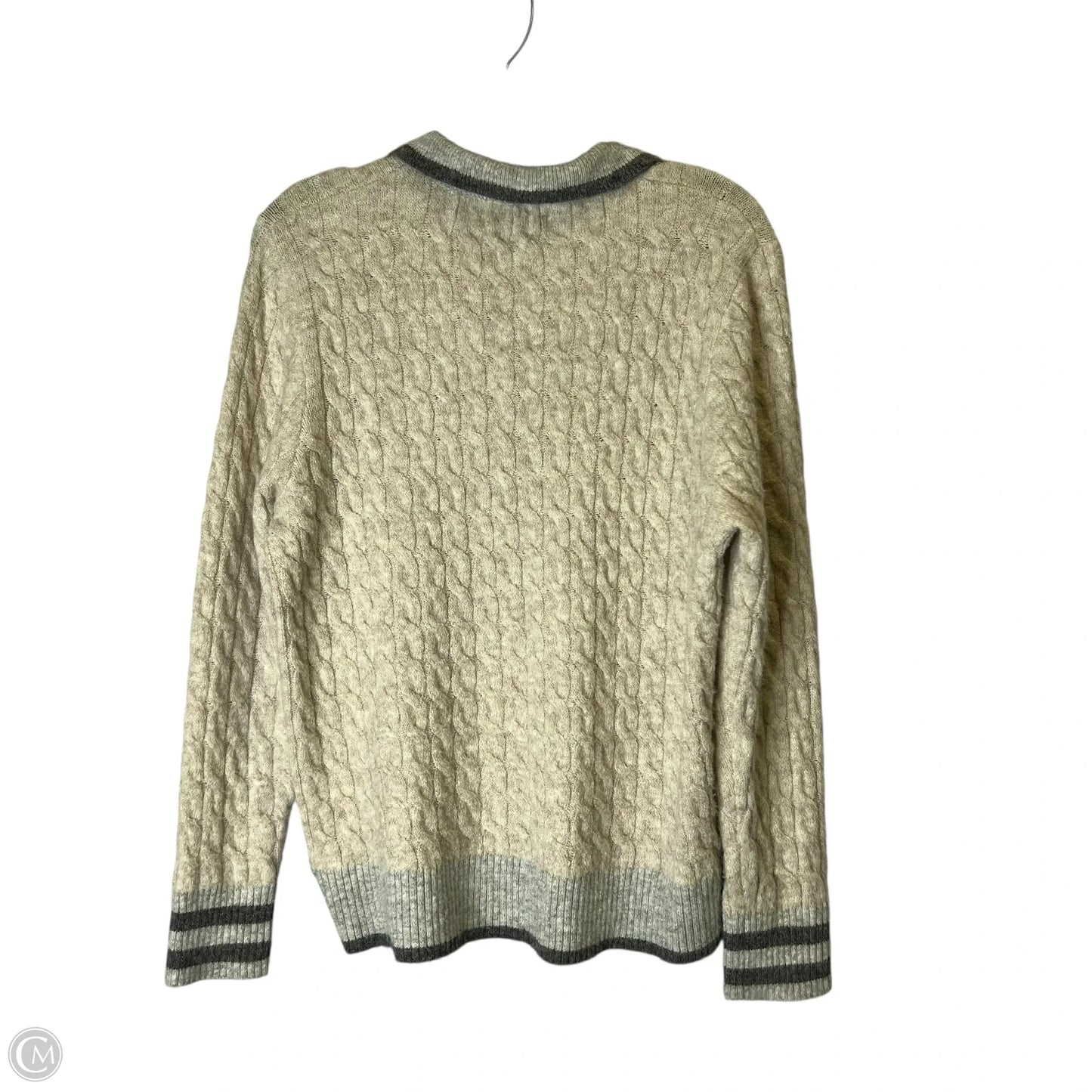 Sweater By Anthropologie In Beige, Size: Xl