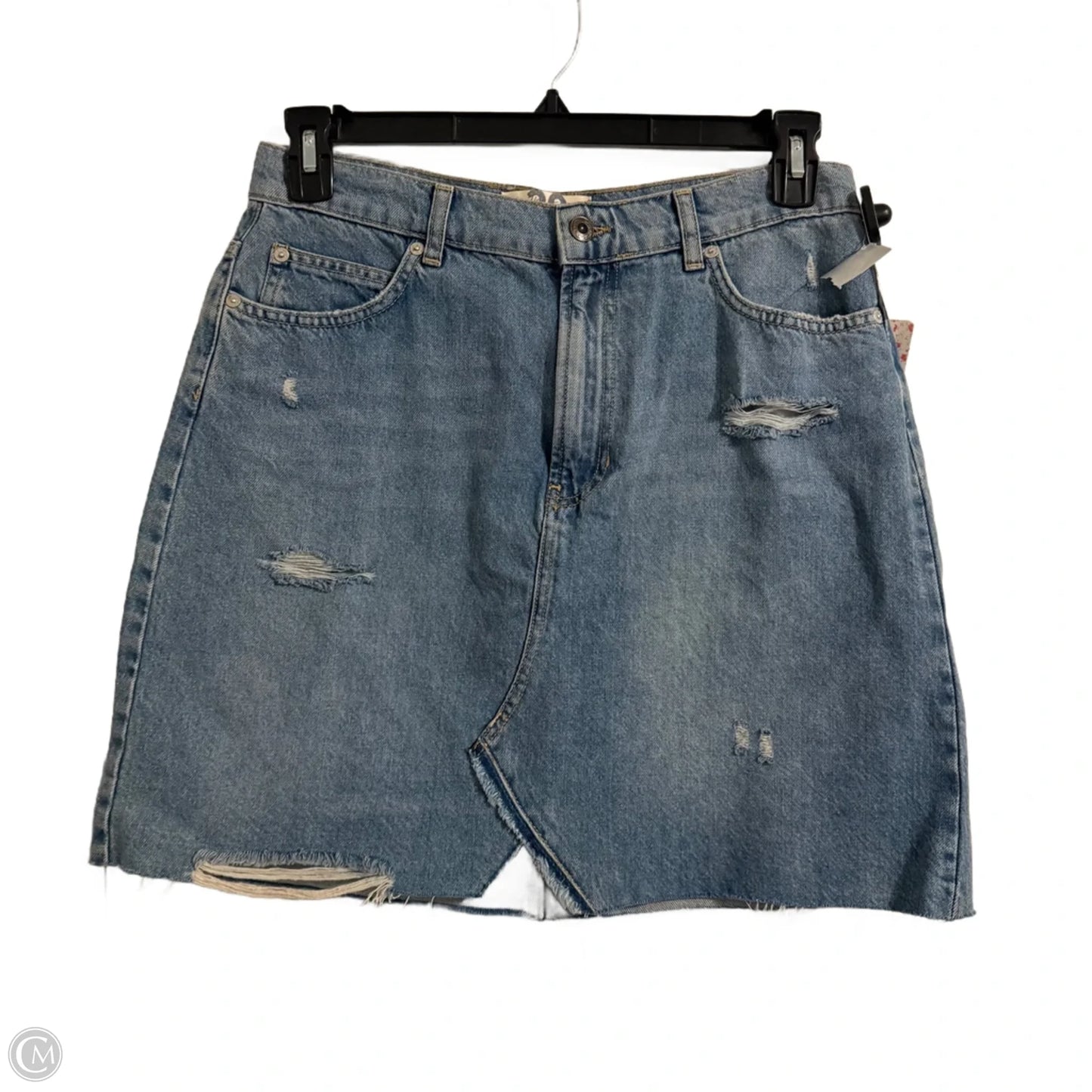 Skirt Mini & Short By We The Free In Blue Denim, Size: 8