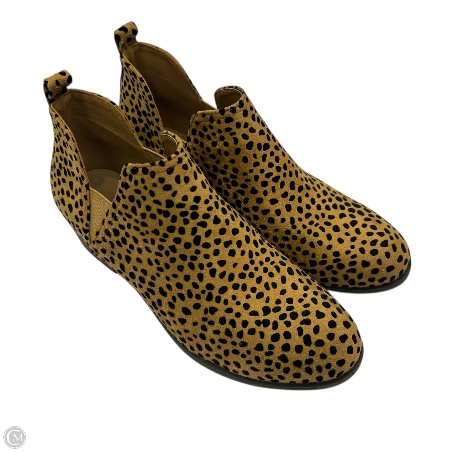 Boots Ankle Heels By Pierre Dumas In Animal Print, Size: 10