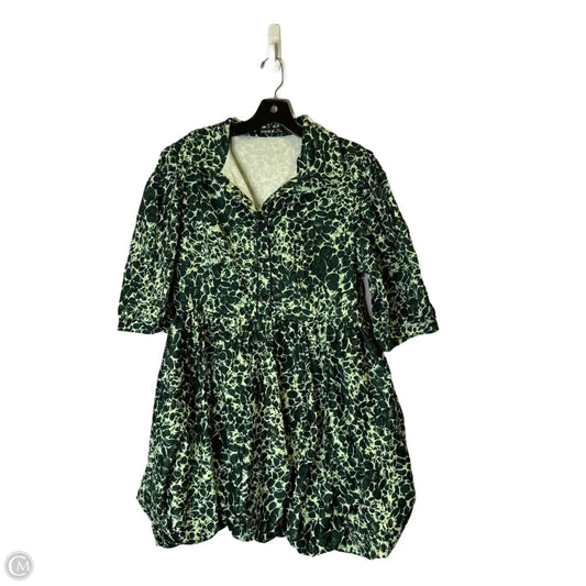 Dress Casual Short By Shein In Green, Size: 1x