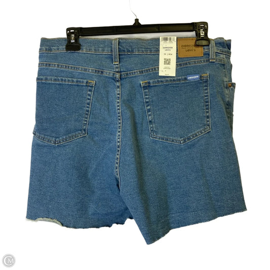Shorts By Denizen By Levis In Blue Denim, Size: 18