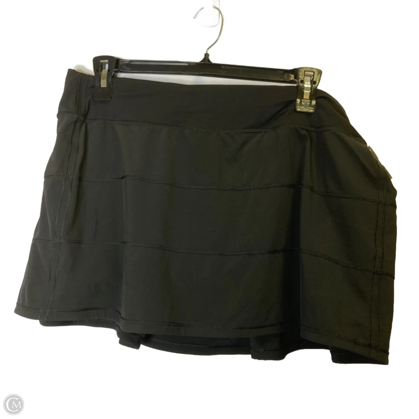 Athletic Skort By Lululemon In Black, Size: 16