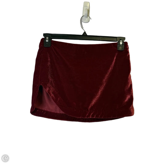 Skirt Mini & Short By Free People In Red, Size: 0