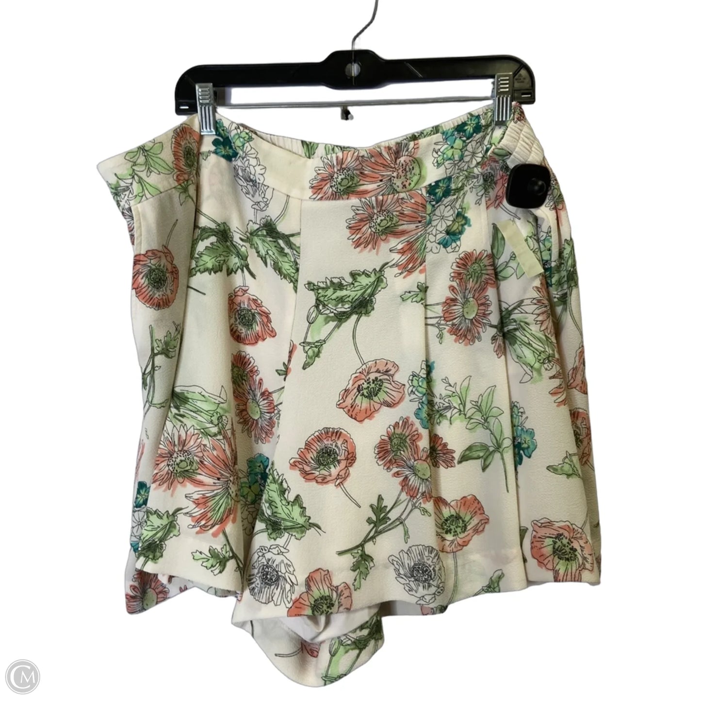 Shorts By Kaari Blue In Pink, Size: 3x