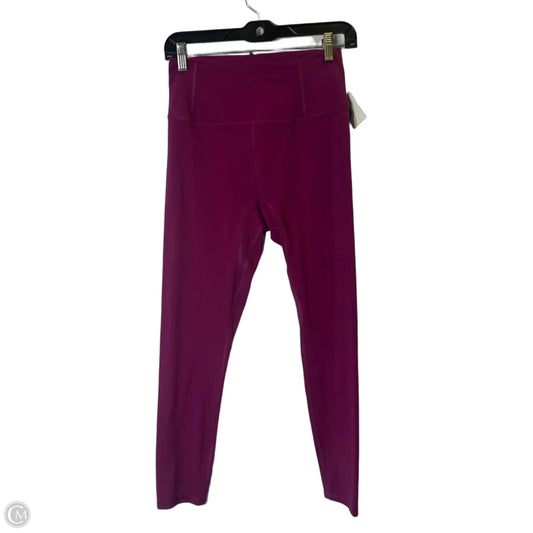 Athletic Leggings By Free People In Purple, Size: M