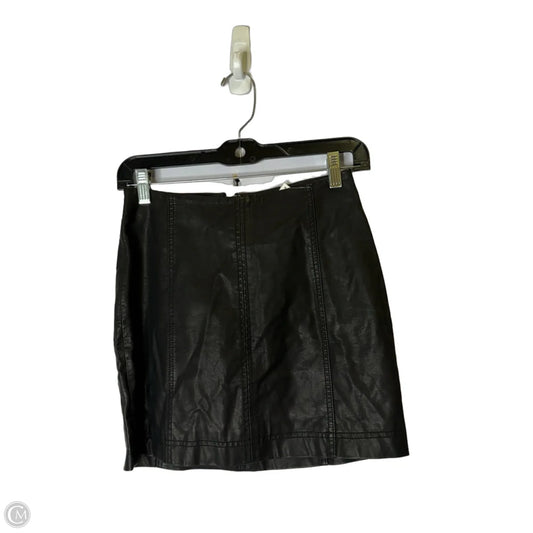 Skirt Mini & Short By Free People In Black, Size: 0