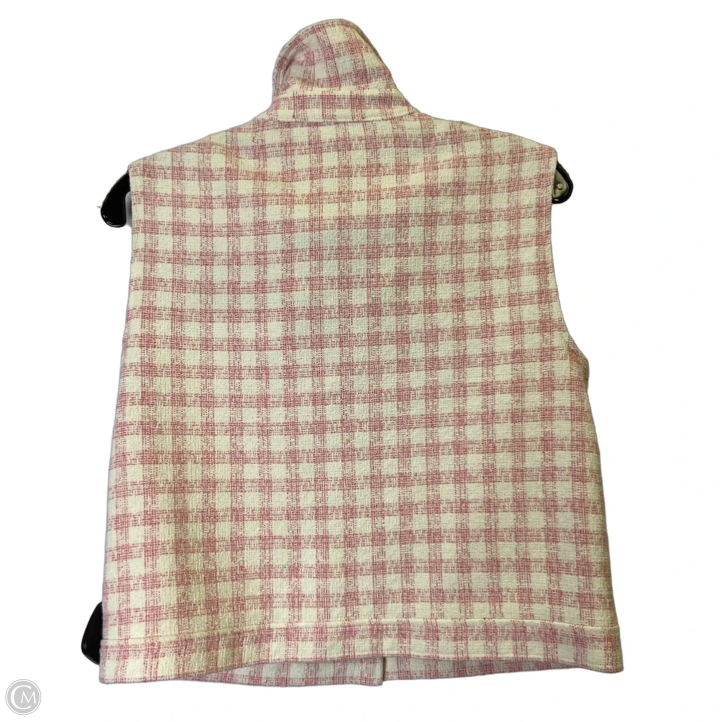 Vest Other By Zara In Pink & White, Size: M