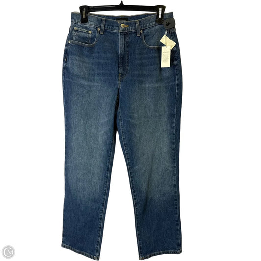 Jeans Straight By Free Assembly In Blue Denim, Size: 12