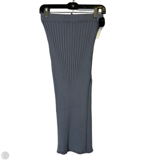 Skirt Midi By Cider In Blue, Size: M