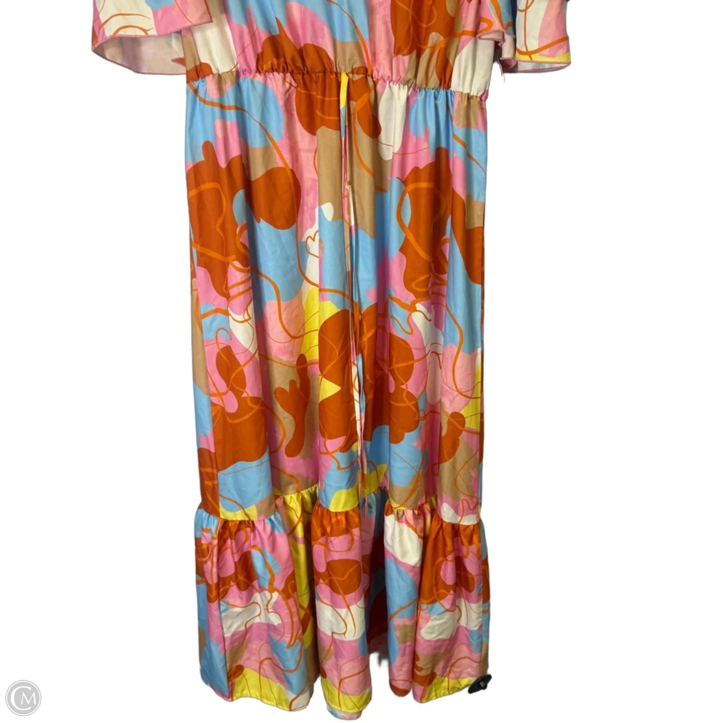 Dress Casual Maxi By Shein In Multi-colored, Size: 1x