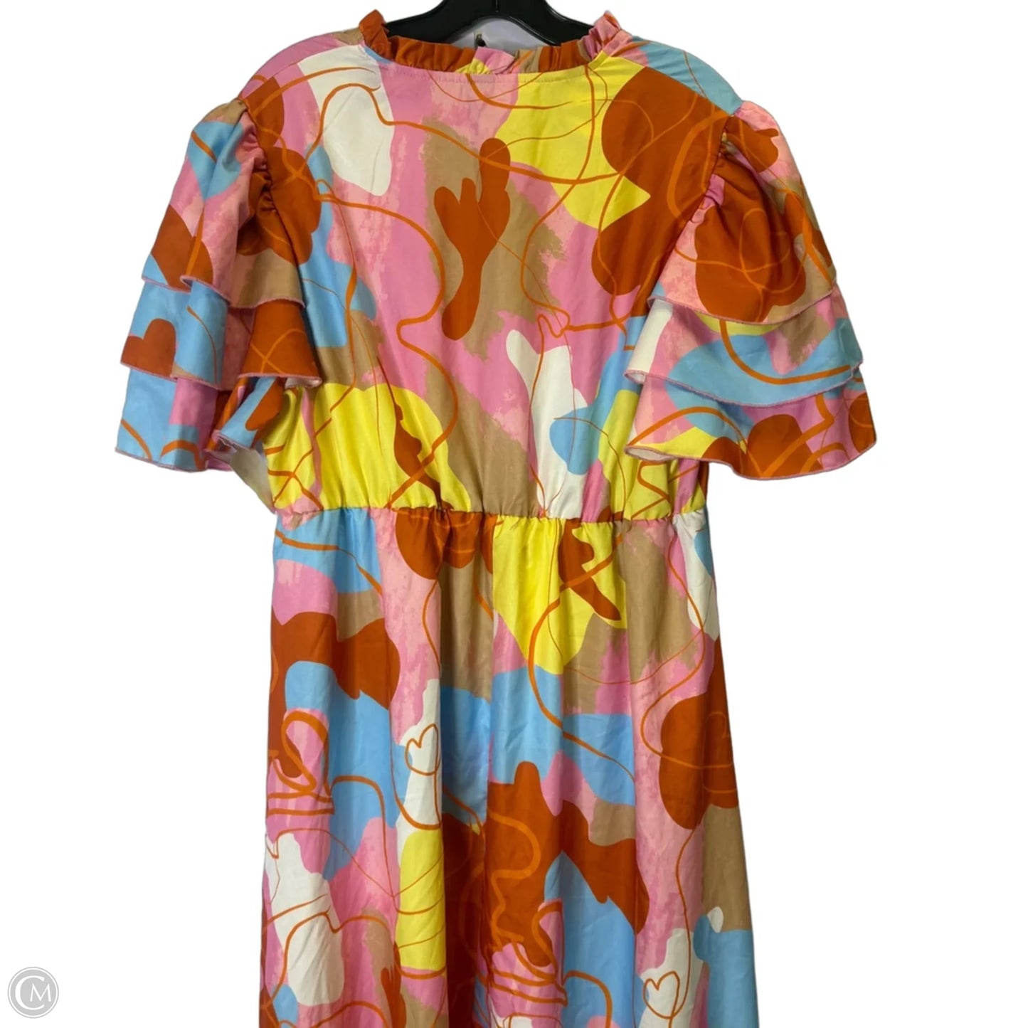 Dress Casual Maxi By Shein In Multi-colored, Size: 1x