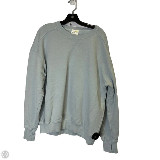Sweatshirt Crewneck By Offline In Blue, Size: M