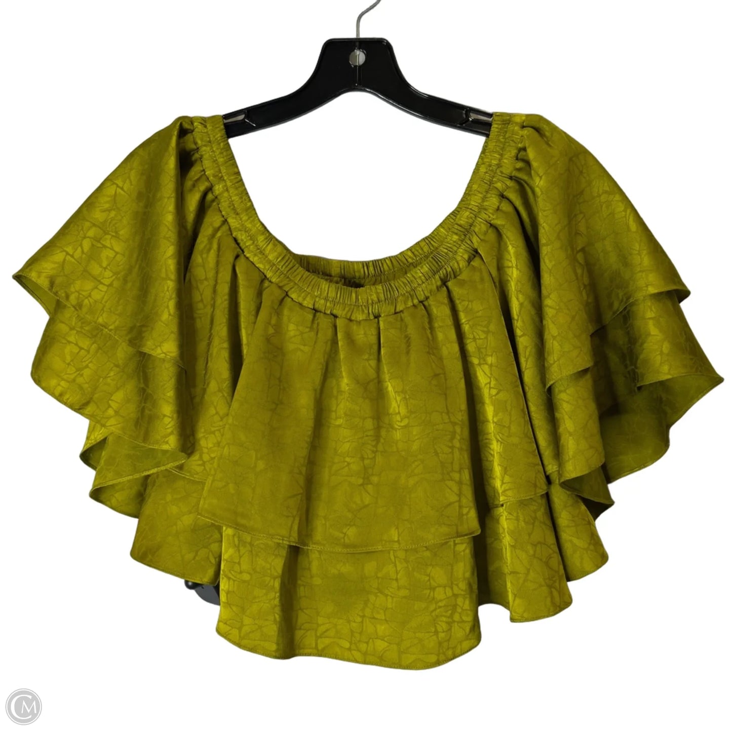 Top Short Sleeve By Clothes Mentor In Green, Size: Xl