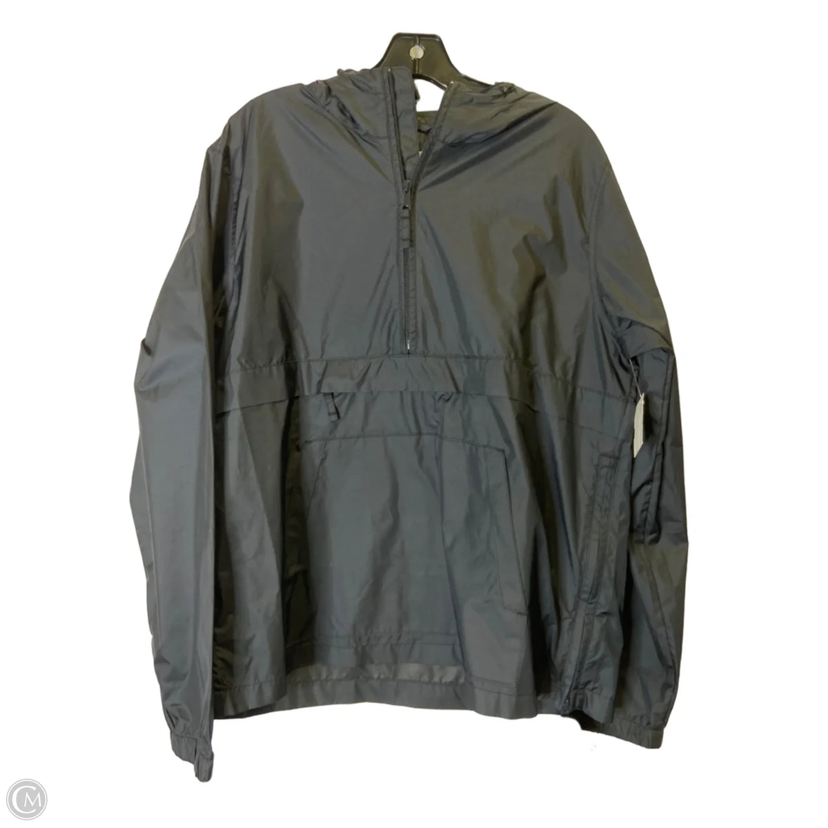 Jacket Windbreaker By Old Navy In Grey, Size: M