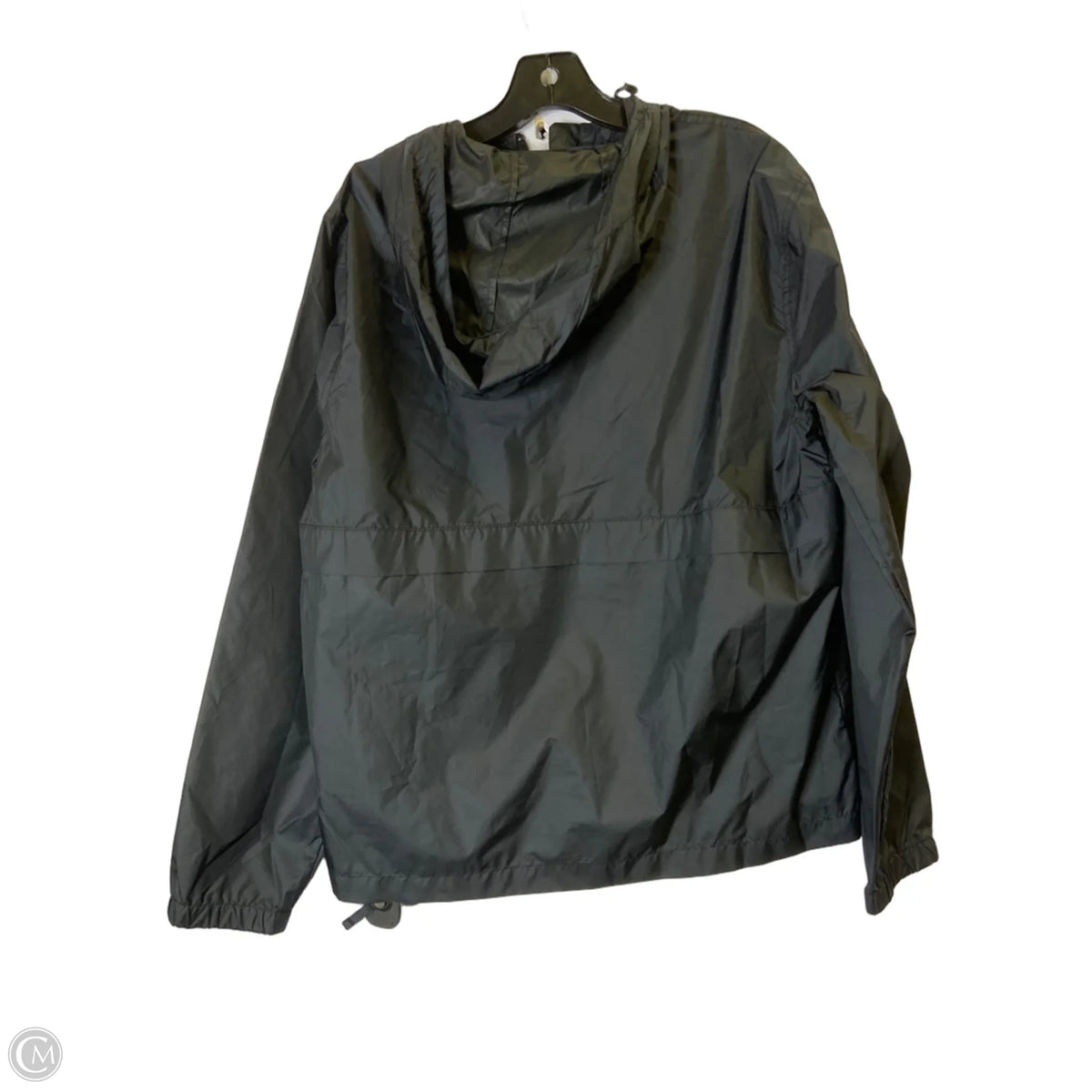 Jacket Windbreaker By Old Navy In Grey, Size: M