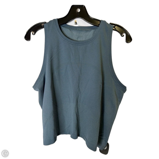 Athletic Tank Top By Lululemon In Blue