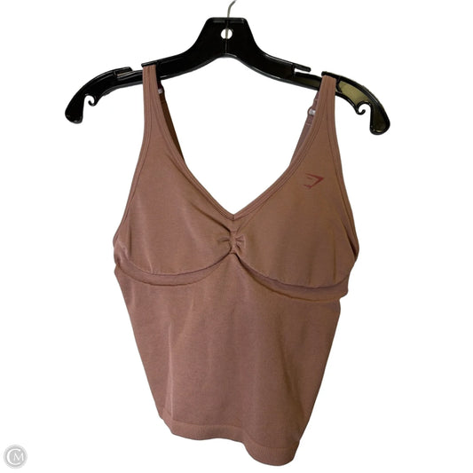 Athletic Tank Top By Gym Shark In Pink, Size: L