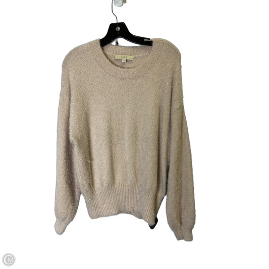 Sweater By Loft In Pink, Size: Lp