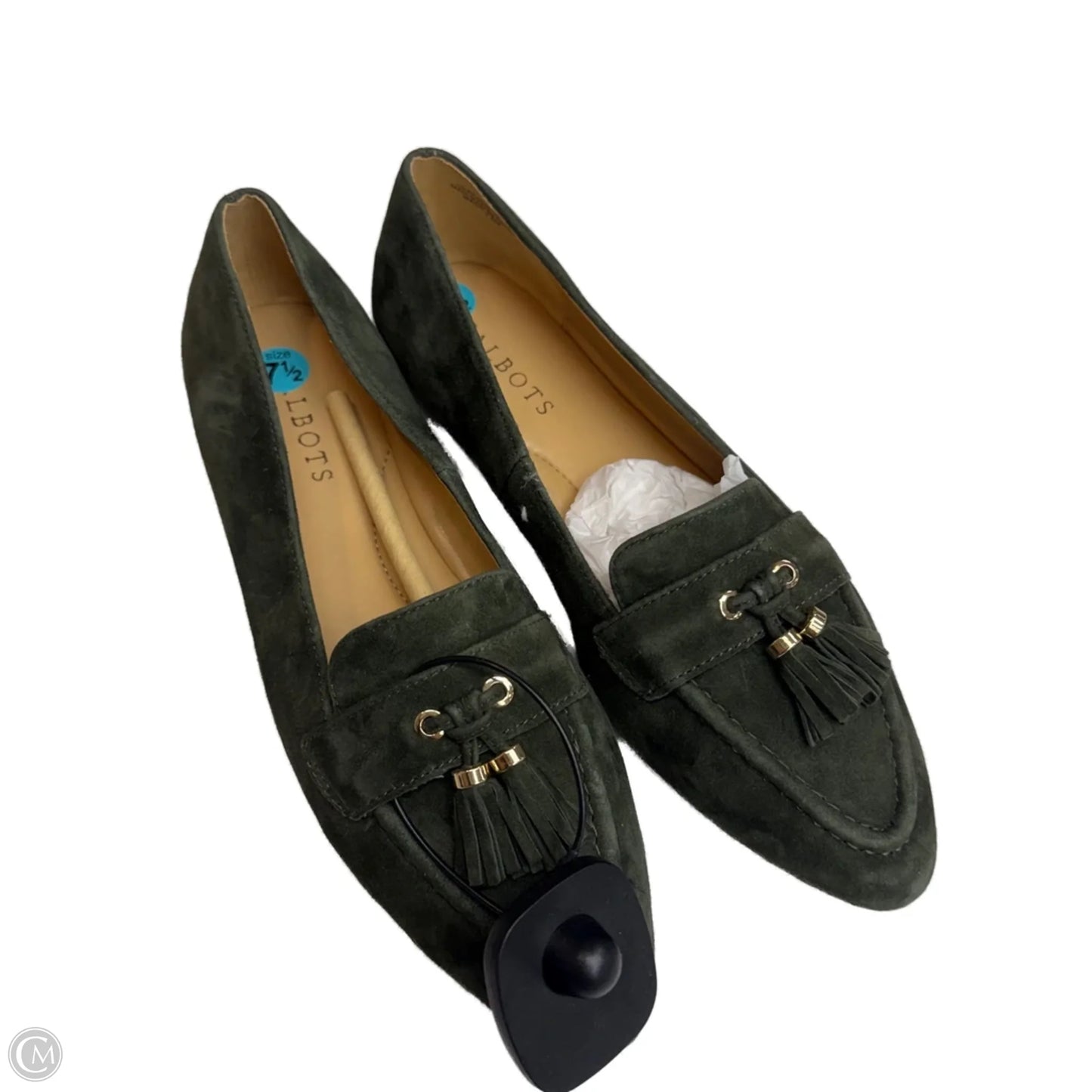 Shoes Flats By Talbots In Green, Size: 7.5