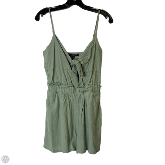 Romper By One Clothing In Green, Size: S