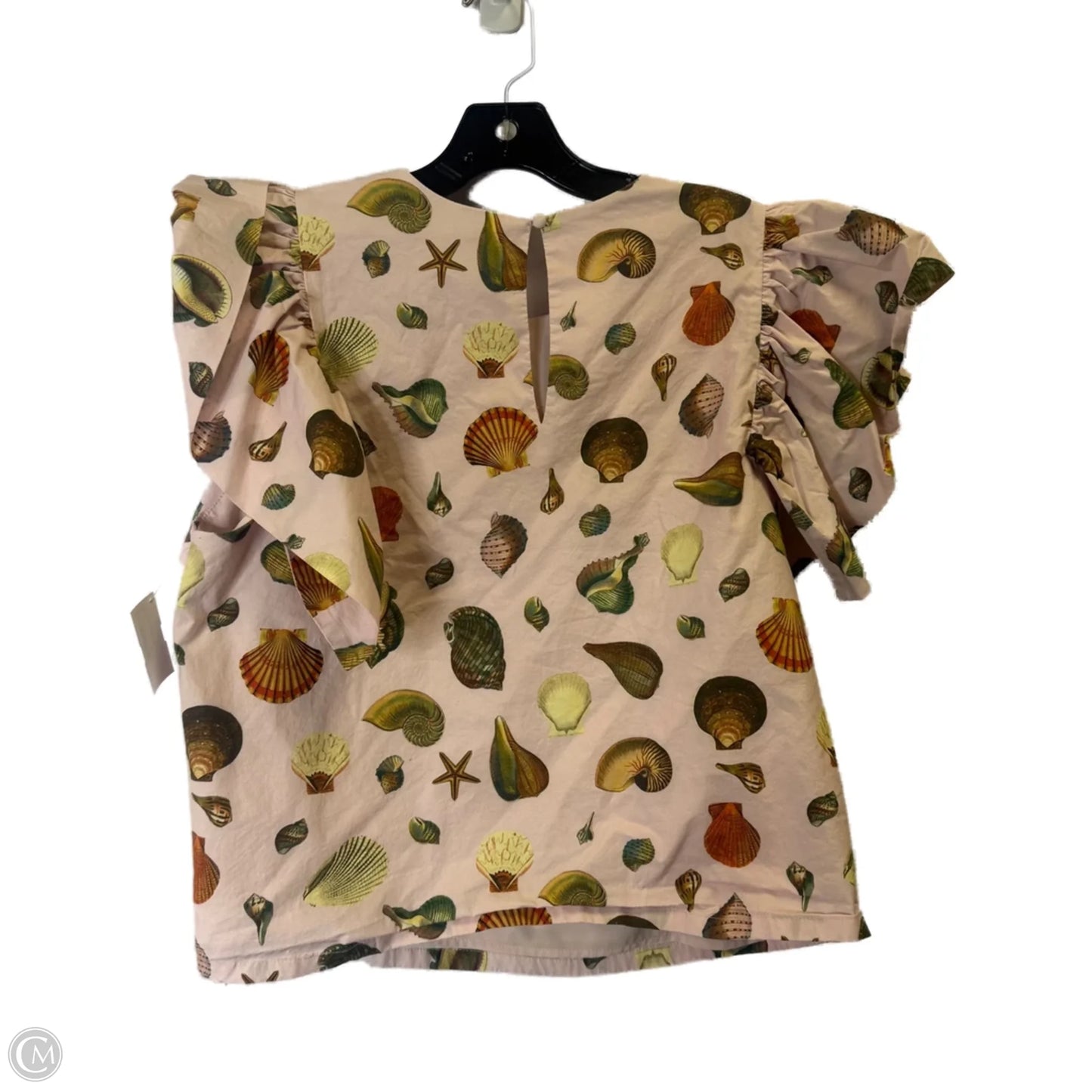 Top Short Sleeve By Antonio Melani In Pink, Size: 14