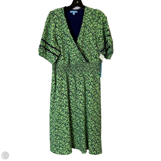 Dress Casual Midi By Draper James In Green, Size: L