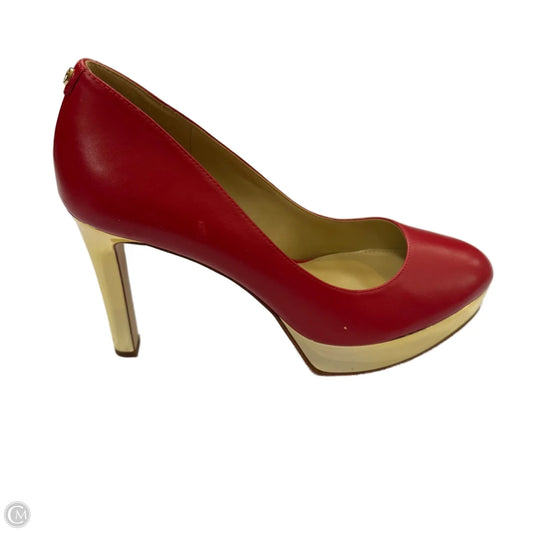 Shoes Heels Stiletto By Cmb In Red, Size: 10