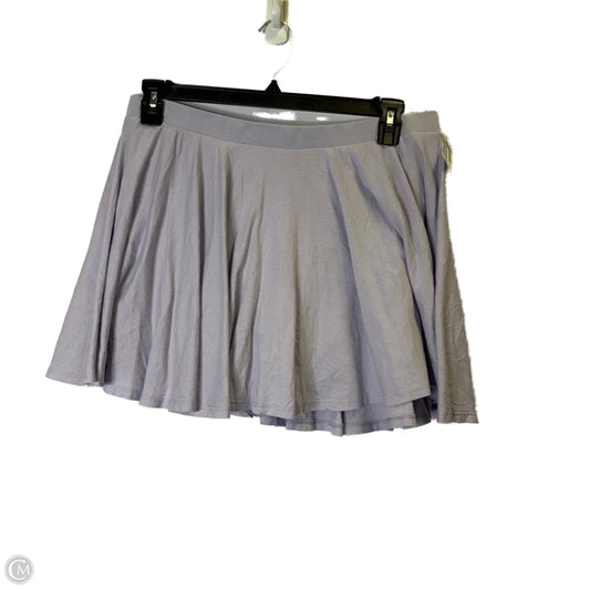 Skirt Mini & Short By Daily Practice By Anthropologie In Purple, Size: L