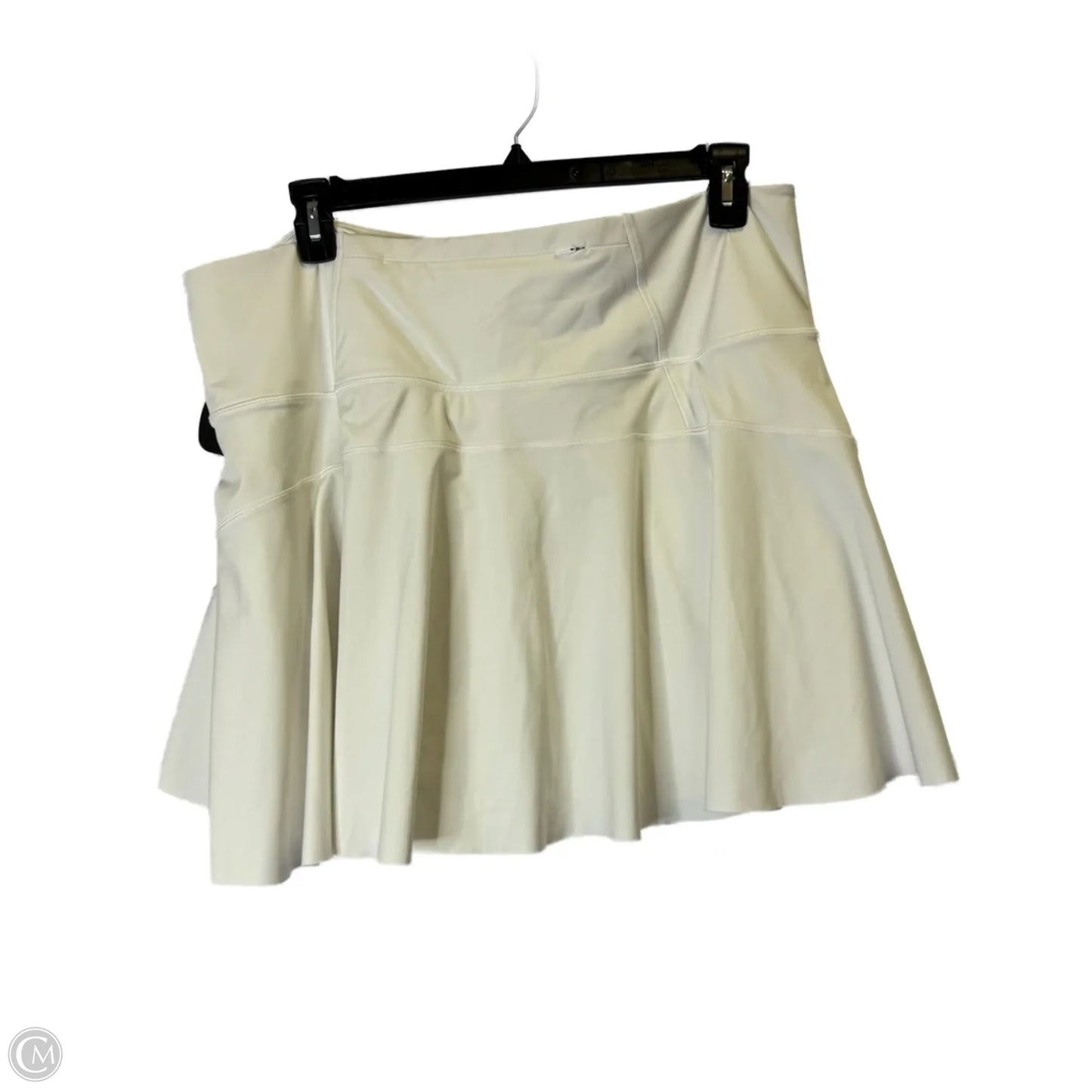 Athletic Skirt By Athleta In White, Size: 2x