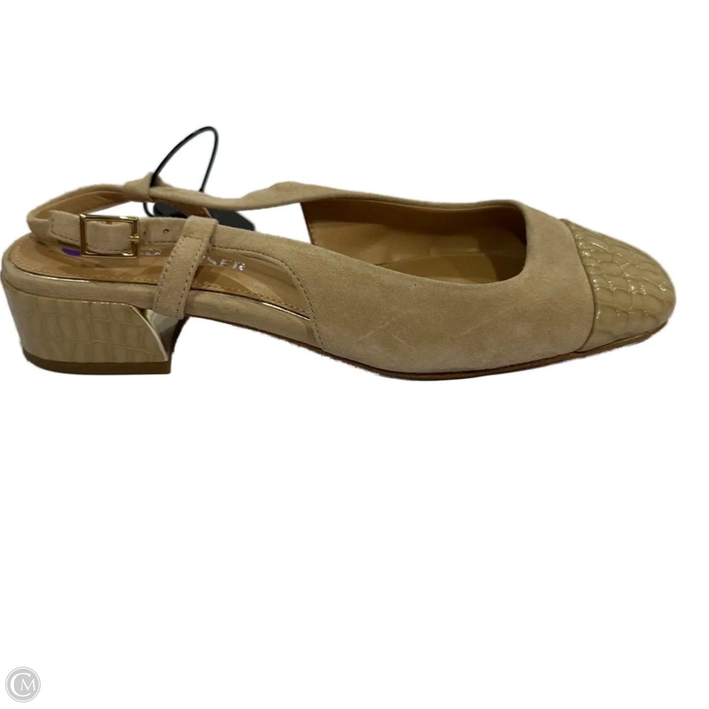 Shoes Heels Block By Donald Pliner In Tan, Size: 8