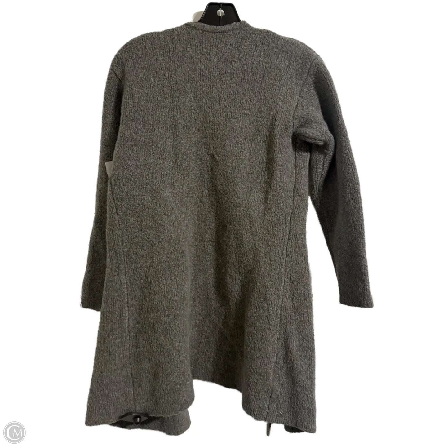 Sweater Cardigan By Loft In Grey, Size: Xs