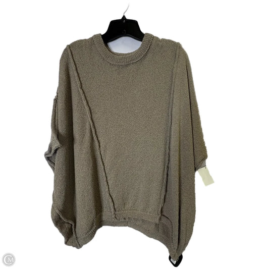 Top Short Sleeve By Zenana In Brown, Size: S