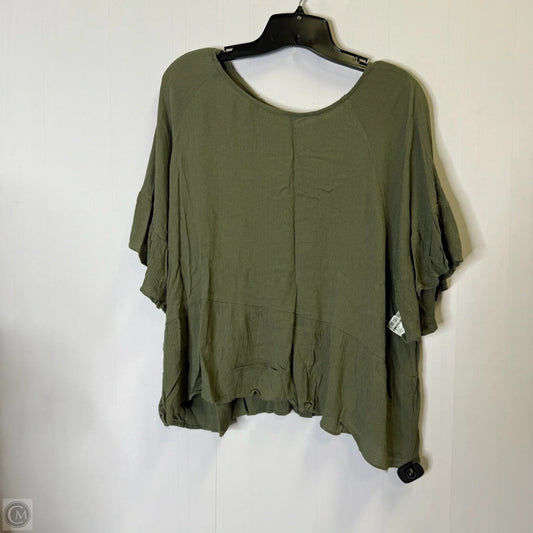 Top Short Sleeve By Clothes Mentor In Green, Size: S