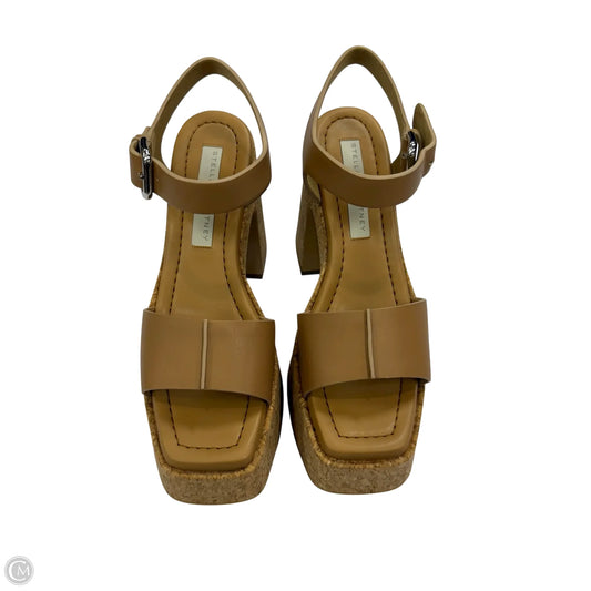 Sandals Luxury Designer By Stella Mccartney In Brown, Size: 10