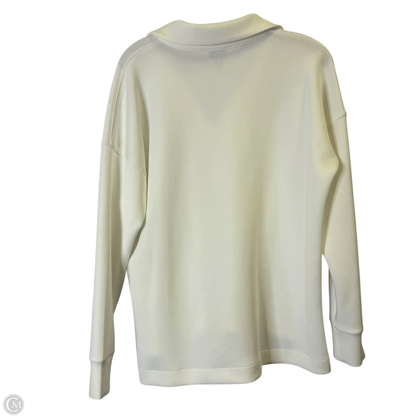 Sweatshirt Crewneck By Spanx In White, Size: L