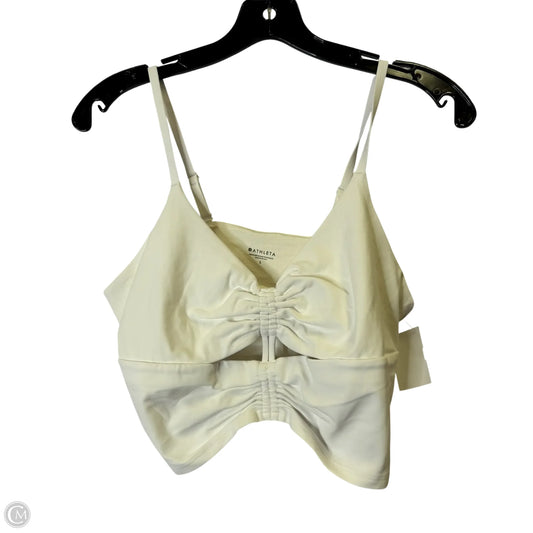 Athletic Bra By Athleta In White, Size: L