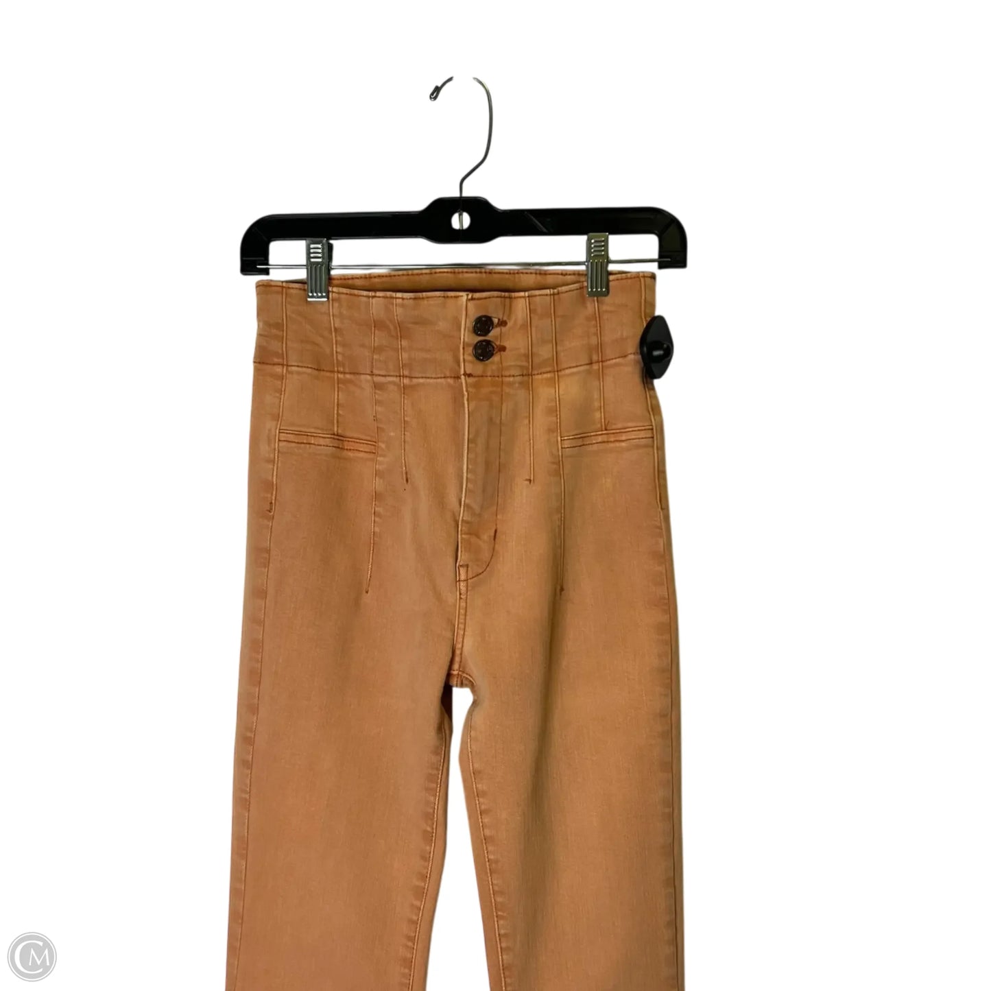 Jeans Flared By We The Free In Orange Denim, Size: 4