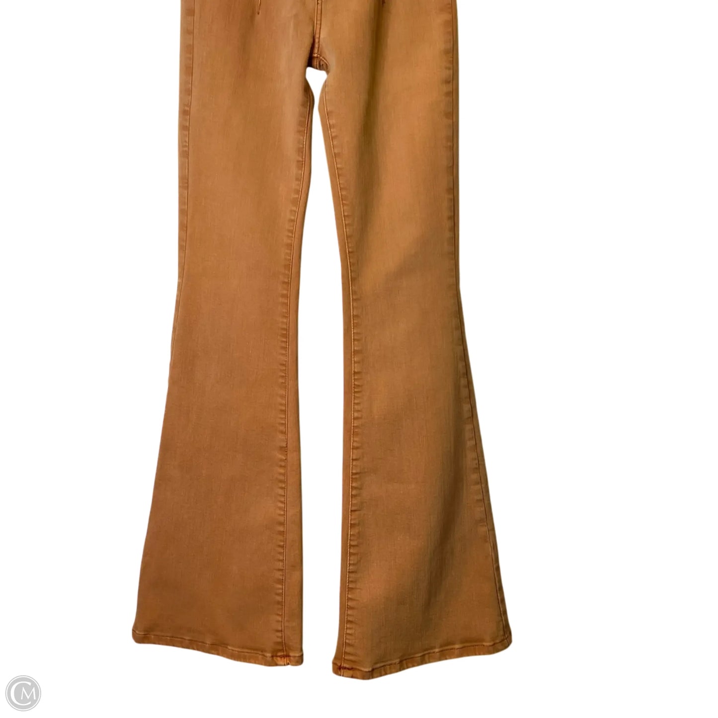 Jeans Flared By We The Free In Orange Denim, Size: 4