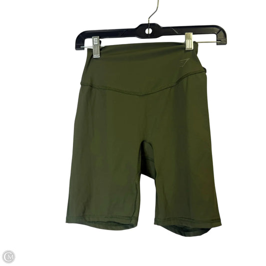 Athletic Shorts By Gym Shark In Green, Size: S